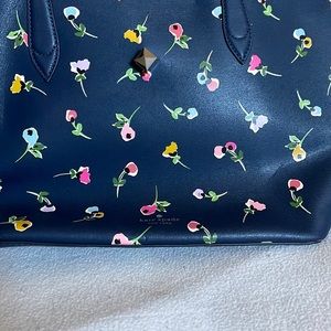 Kate spade beautiful floral tote bag never used